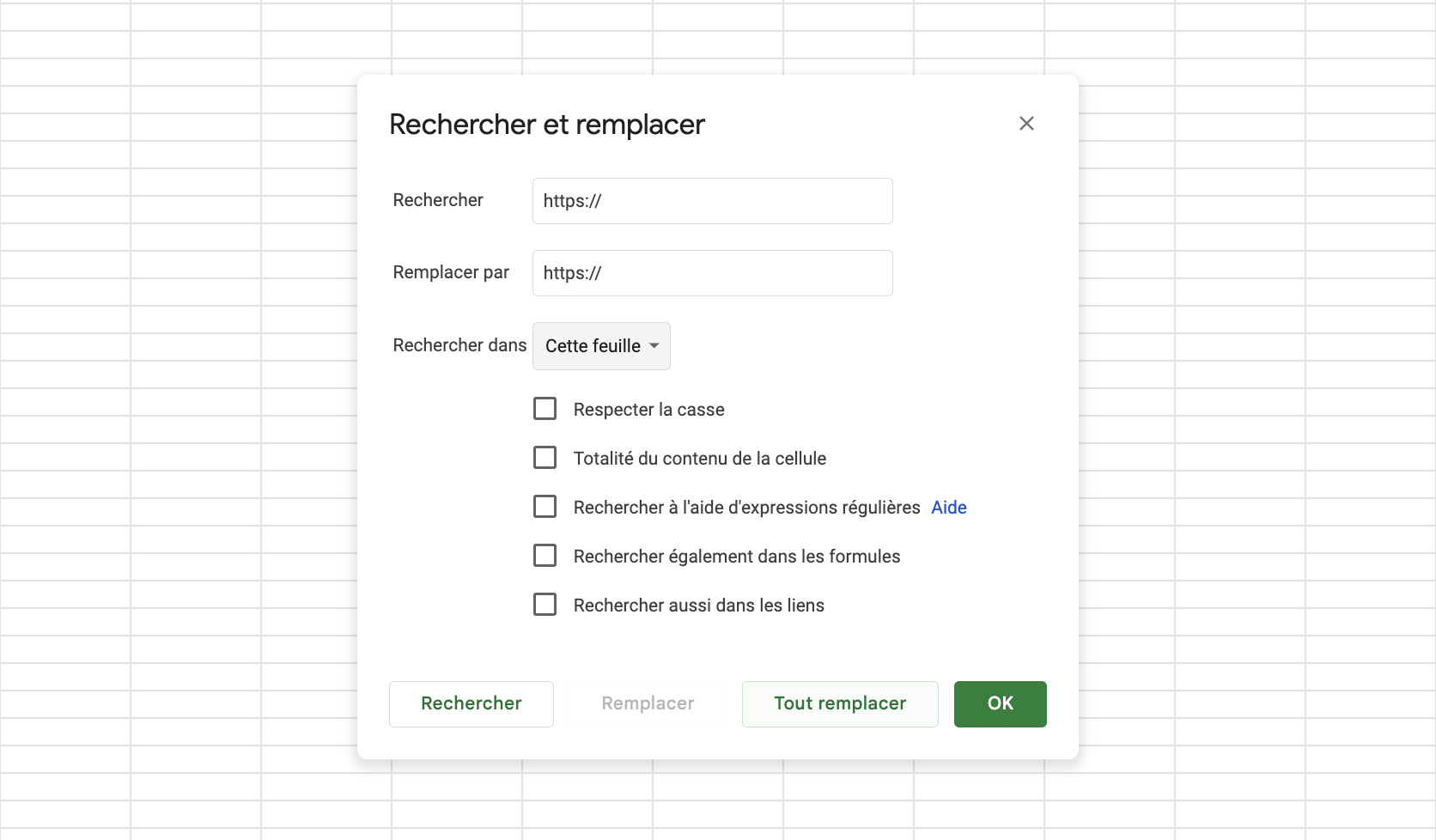 Comment convertir une URL en lien cliquable sur Google Sheets