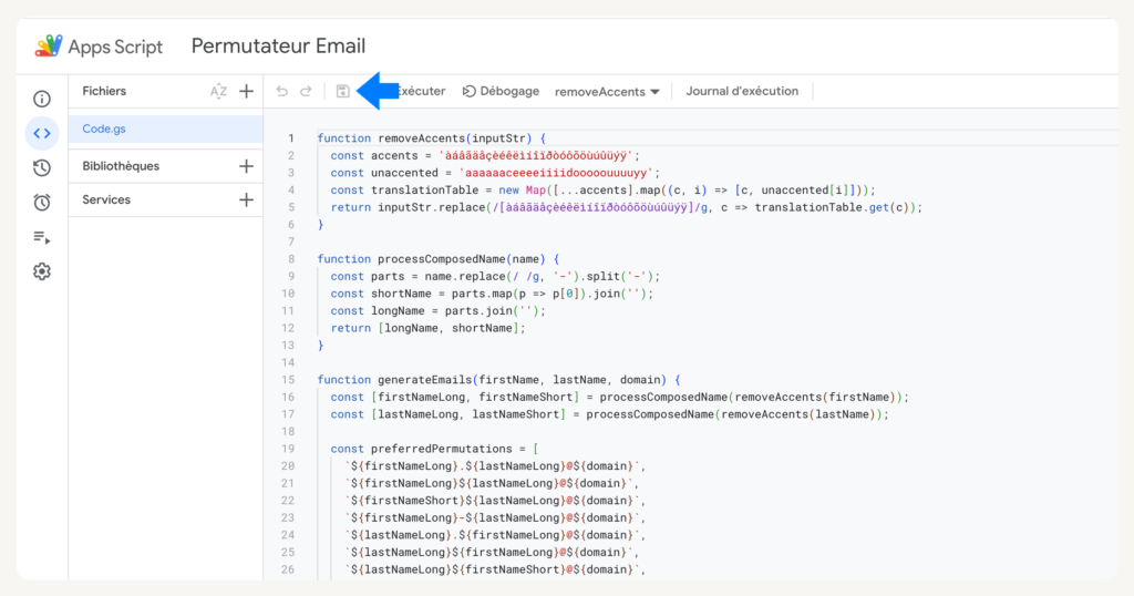 apps-script-google-sheets-combinaisons-emails